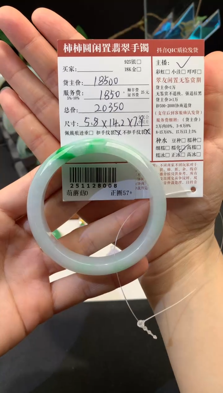 未镶嵌手镯翡翠姐姐251128008