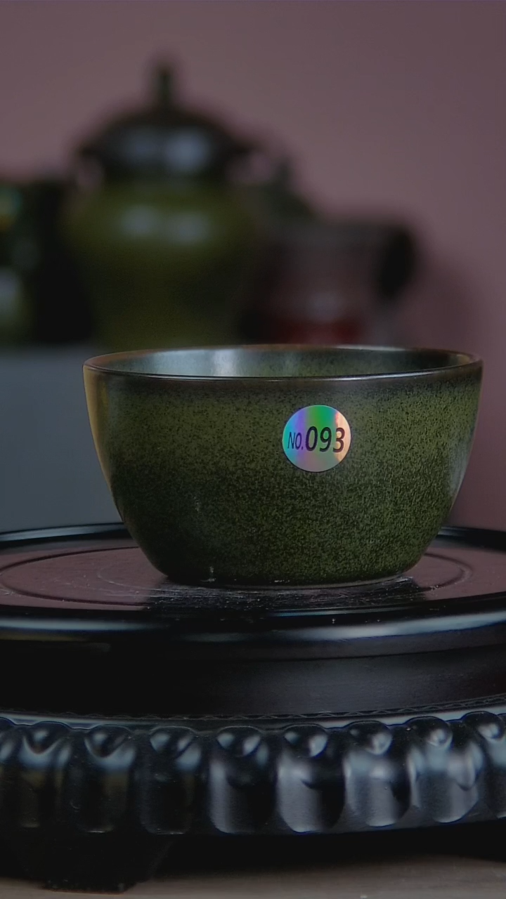 脸*景韵堂仿清茶叶末釉