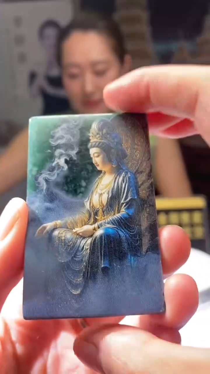 定制翡翠未镶嵌8.11天然翡翠A货008