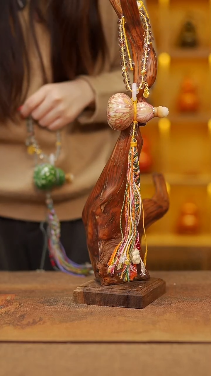 【闪购商品】277宴禾堂大漆车挂葫芦118