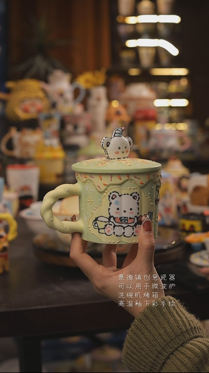 景德镇釉下彩绘设计师款式陶瓷