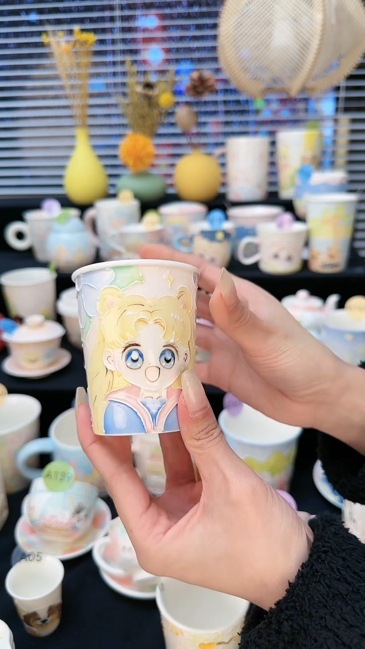 【闪购商品】摆件景德镇高温立体釉创意瓷