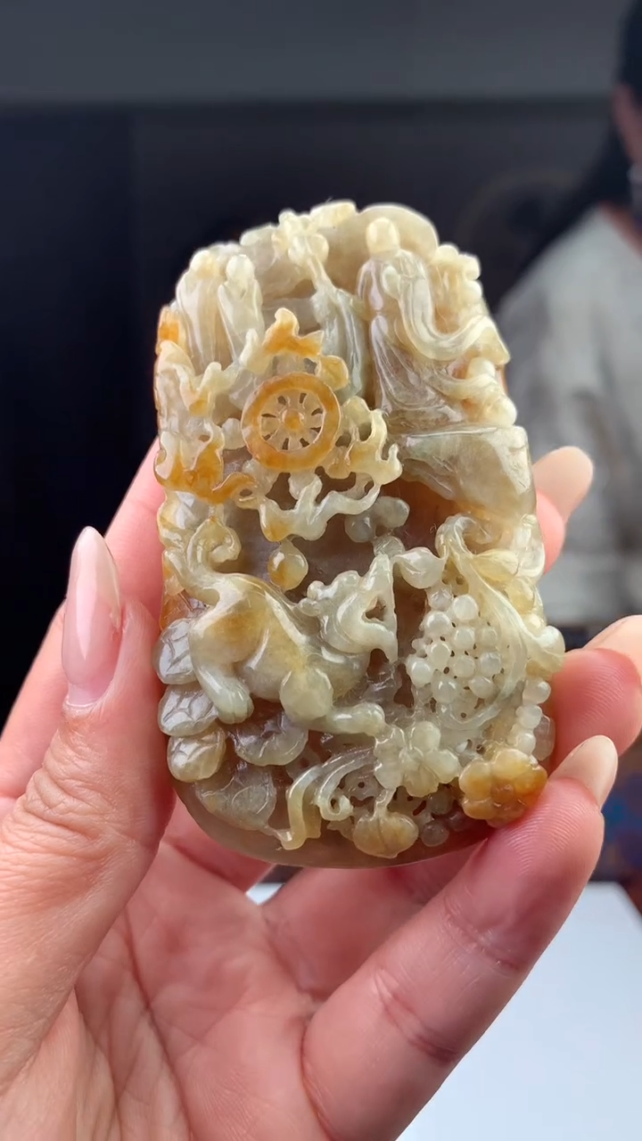 【闪购商品】定制翡翠未镶嵌天然A货翡翠（拍一发一）