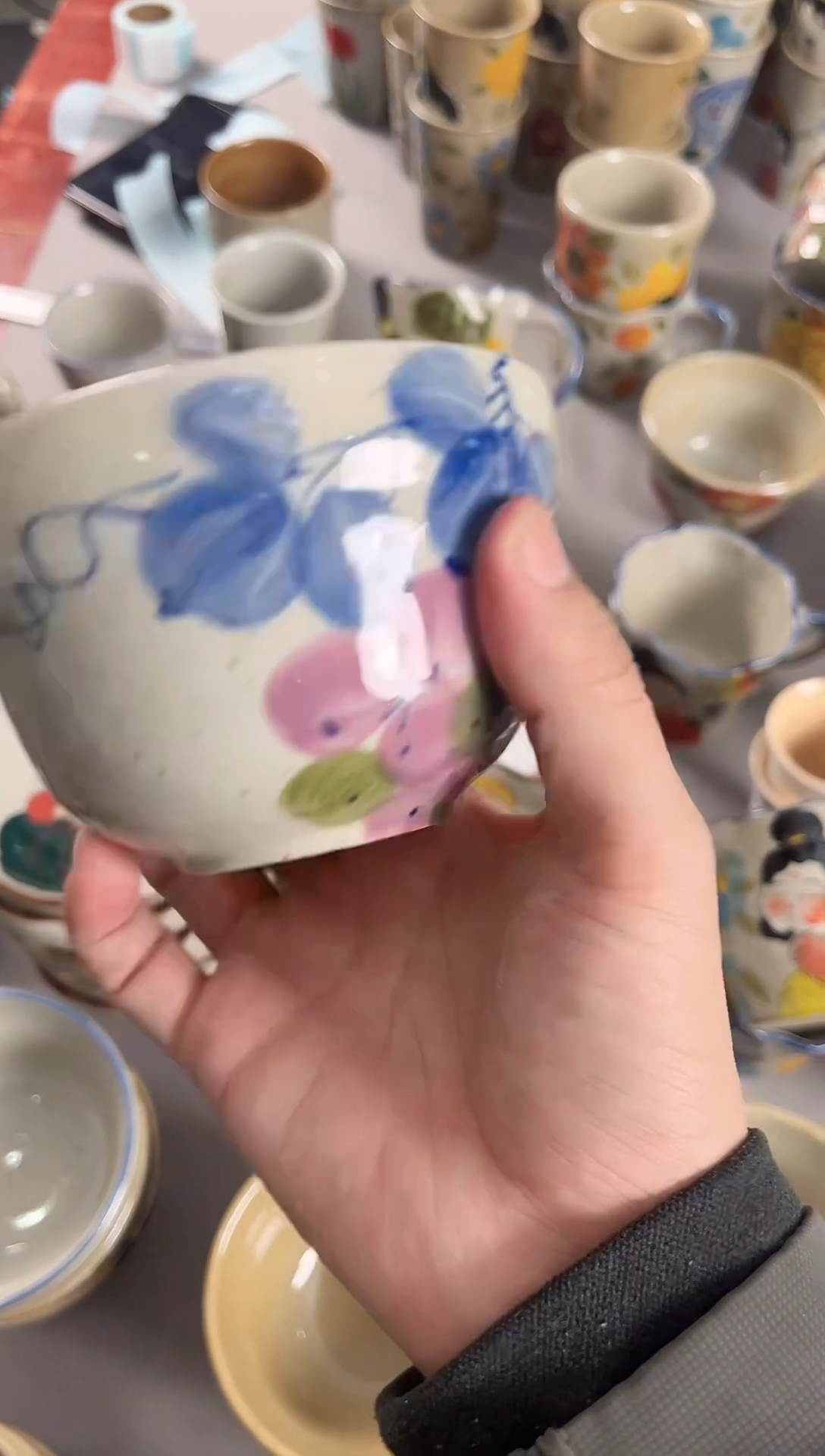 【闪购商品】瓷片景德镇手绘高温釉下彩