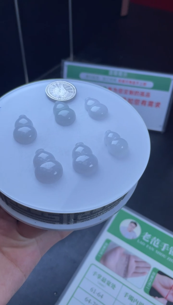 【闪购商品】翡翠颈饰未镶嵌W008-31230多样性发一