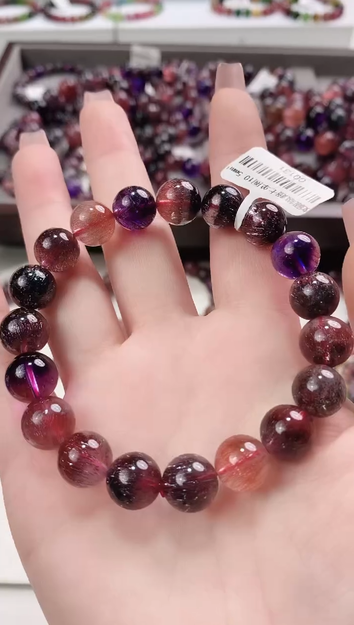 【闪购商品】水晶超七单圈10.5*未镶嵌多人多样性发其一