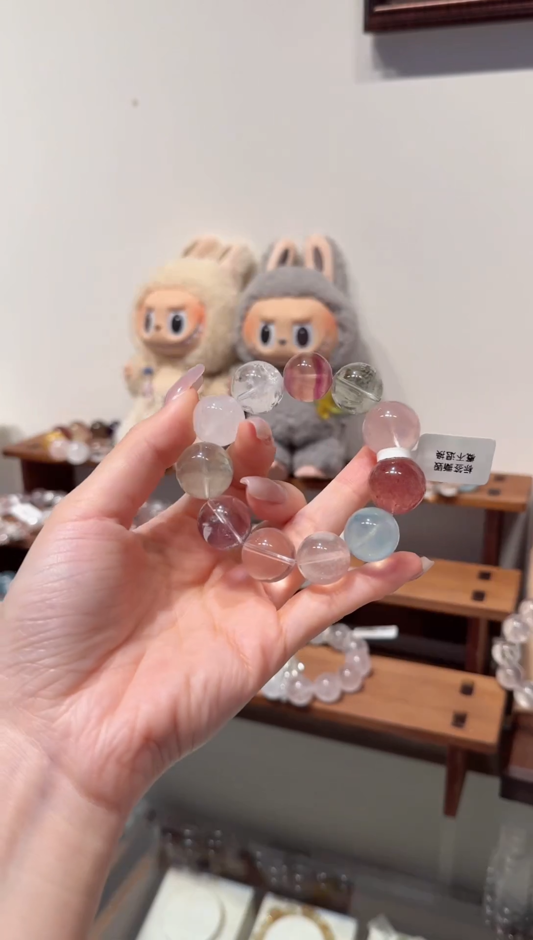 水晶手串未镶嵌小***研拍3单发一串 多样性发货