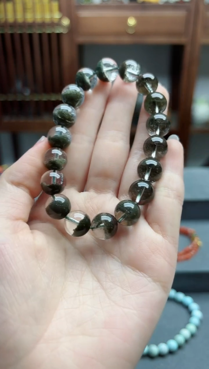 【闪购商品】水晶手串未镶嵌幽灵水晶手串 ZD