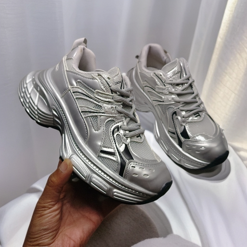 系带潮鞋ins女款时尚女鞋百搭老爹鞋厚底四季鞋