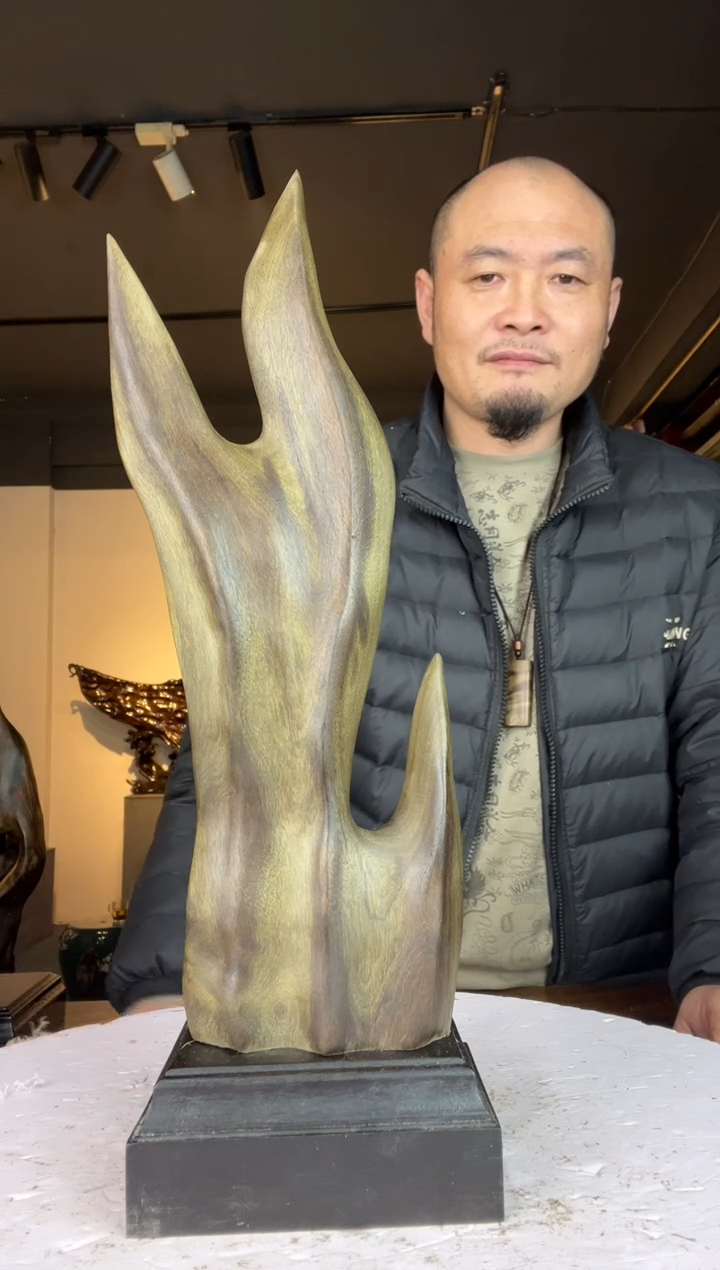 金丝楠～****～011金丝楠自然随型摆件