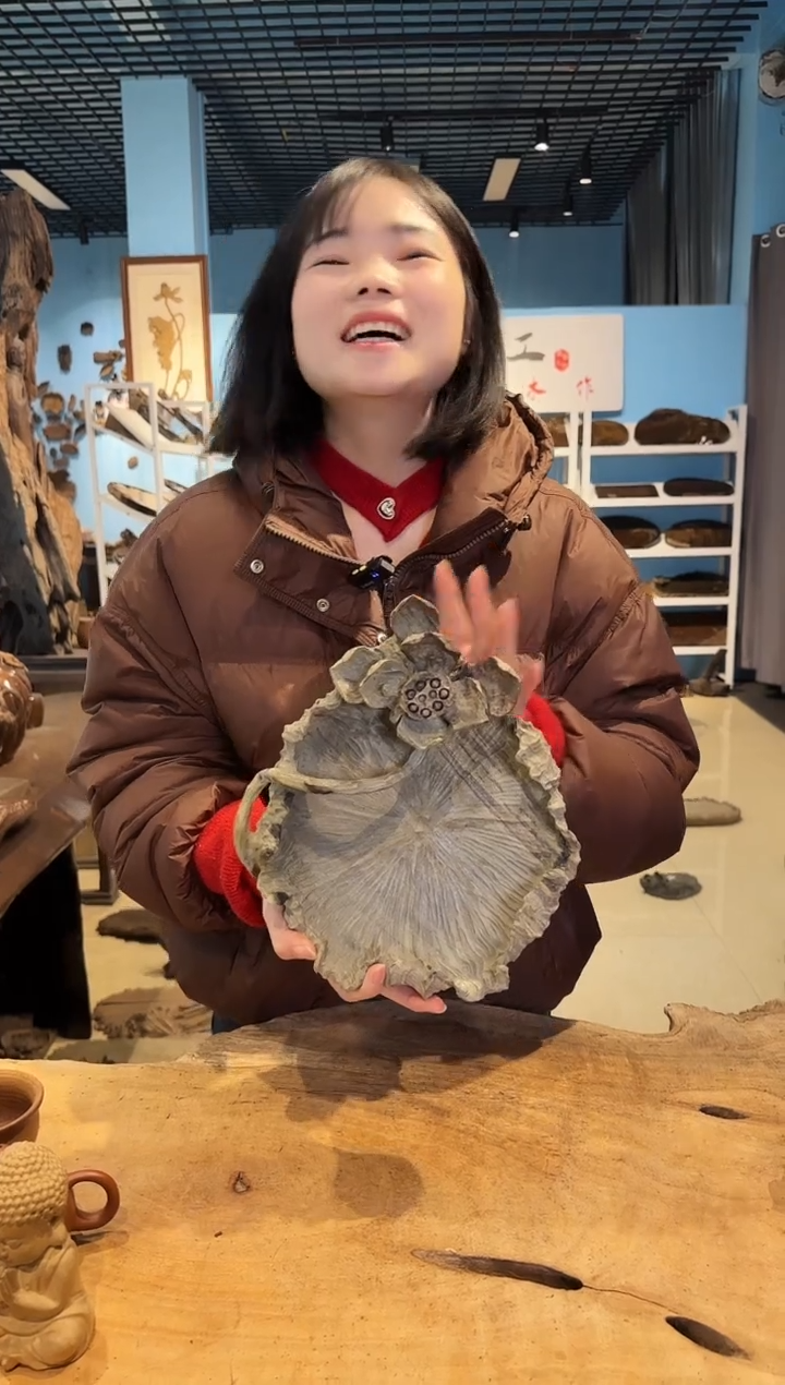 木003号乌木金丝楠果盘