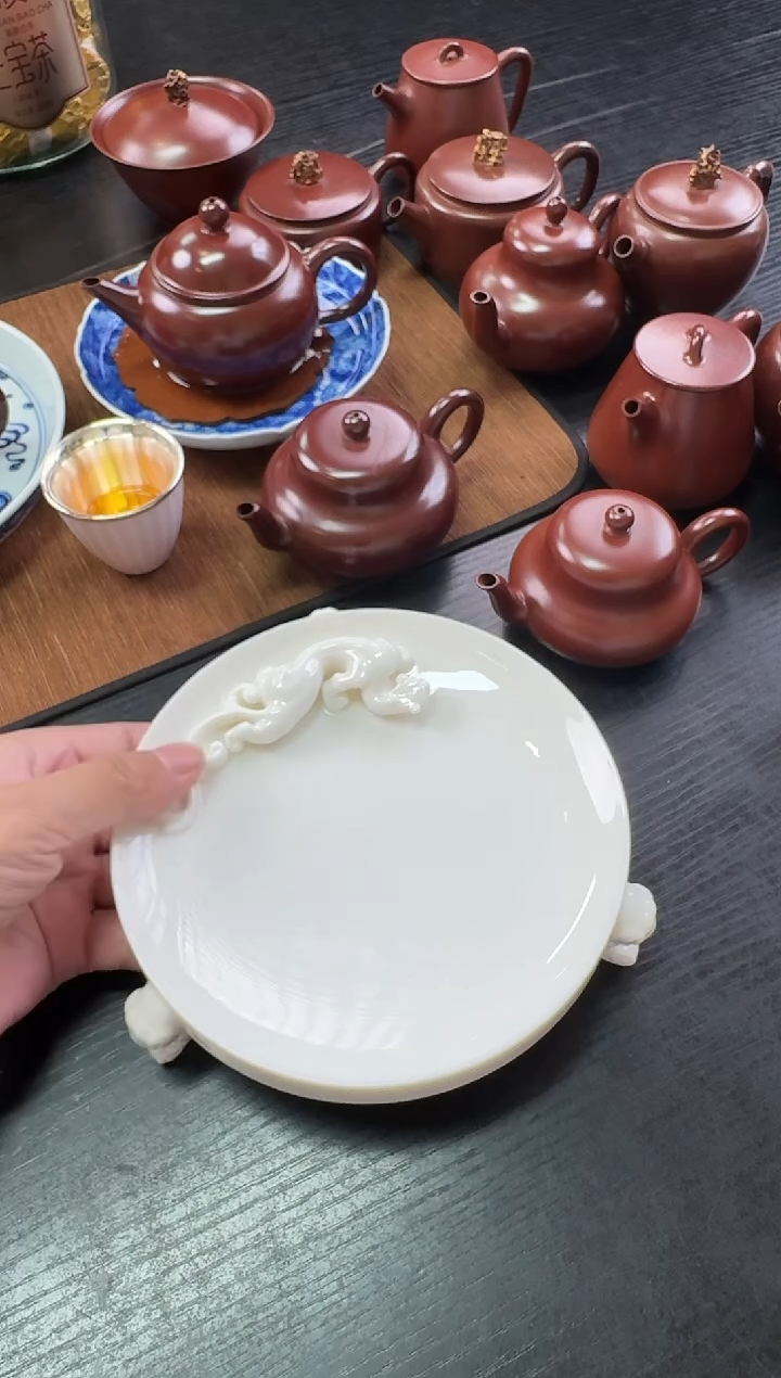 *隨*三足壶承（预售）