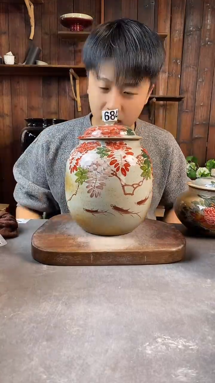 碗684，手工手绘，超值陶瓷