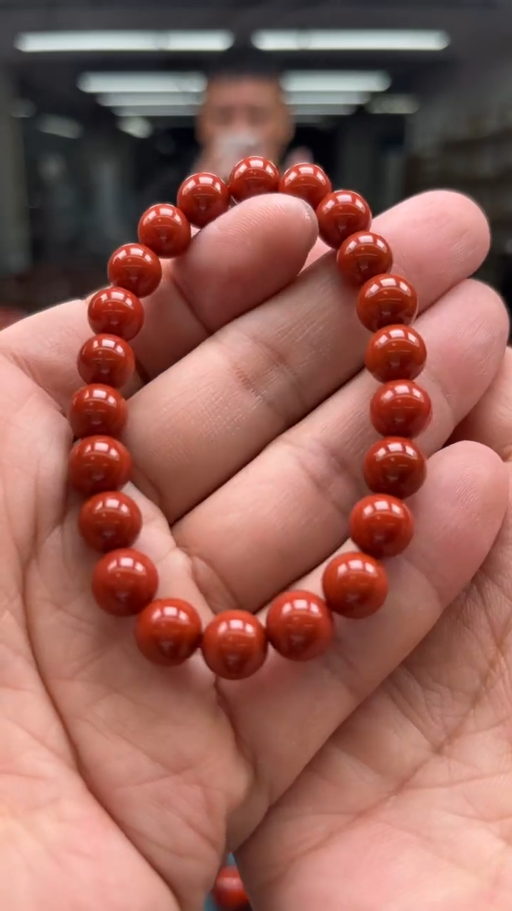 【闪购商品】南红玛瑙手串未镶嵌川料瓦西手串8mm