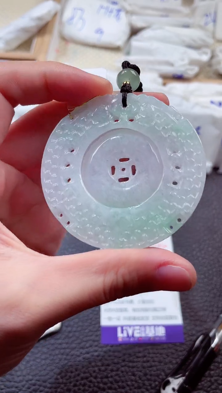 翡翠未镶嵌颈饰00002974