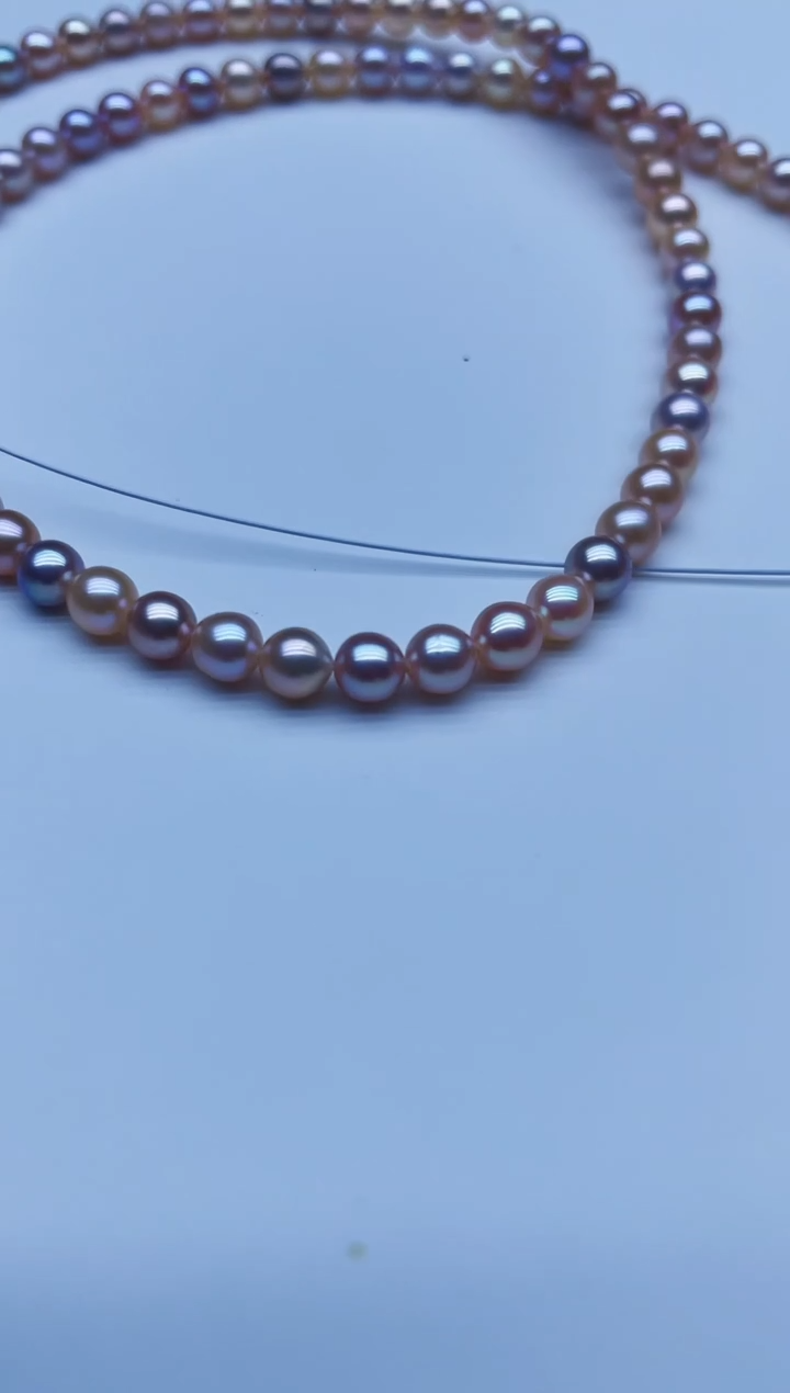 项链未镶嵌淡水珍珠项链