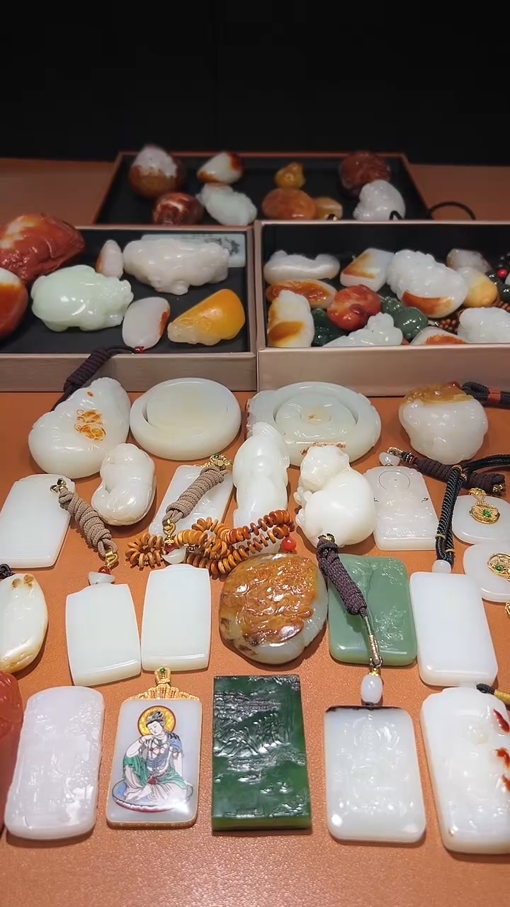 未镶嵌和田玉把件缘*和田玉