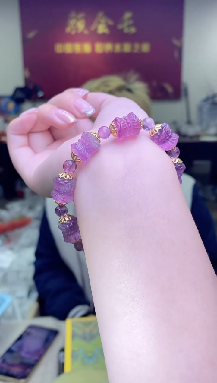 水晶手链未镶嵌多样性发一件 055