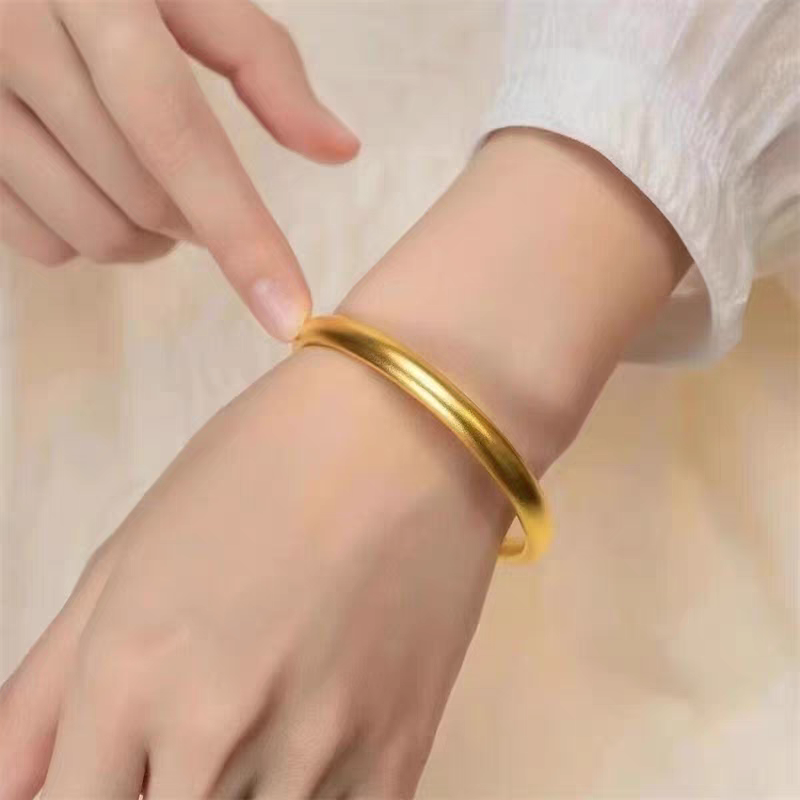 【质检发货】DY I８К泥鳅背手镯