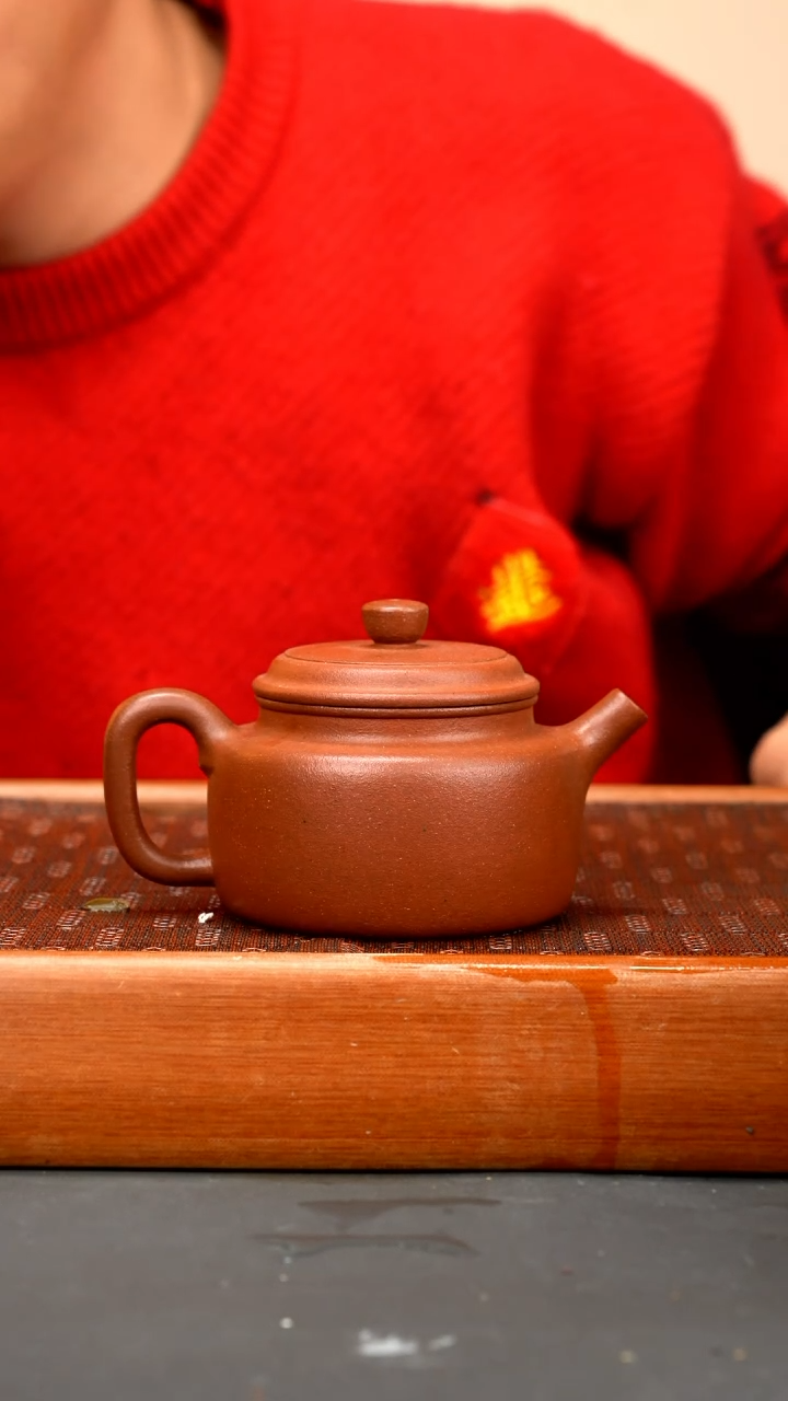 【闪购商品】紫砂茶壶XT  德钟  朱泥