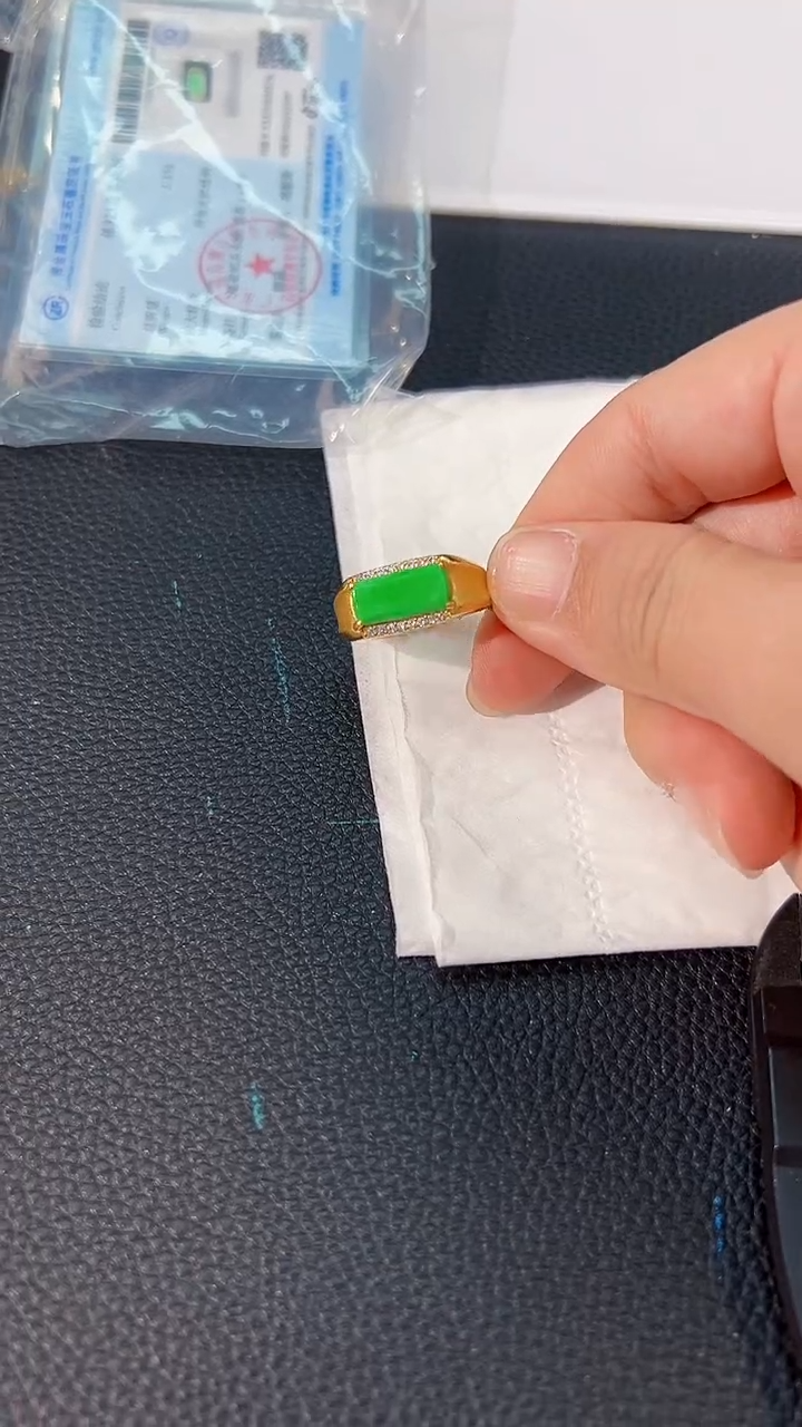 颈饰未镶嵌翡翠 缅料A货/支持复检/一件