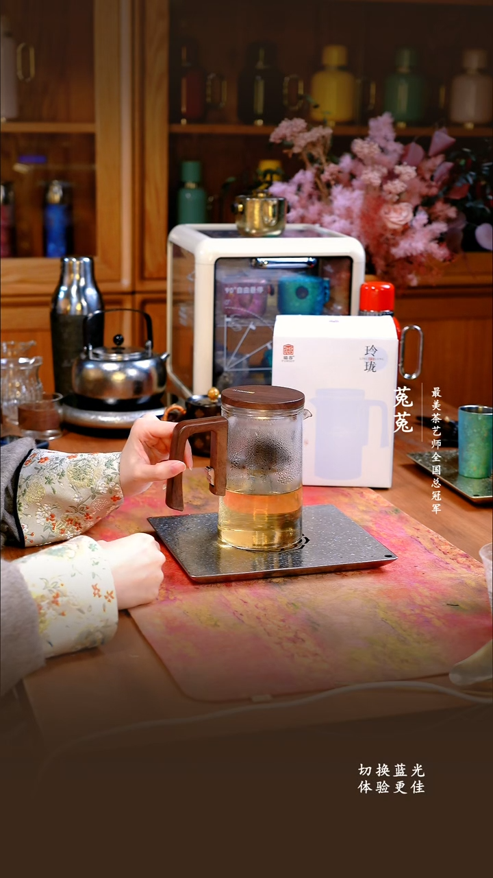 A磁吸玲珑壶透明-700ml