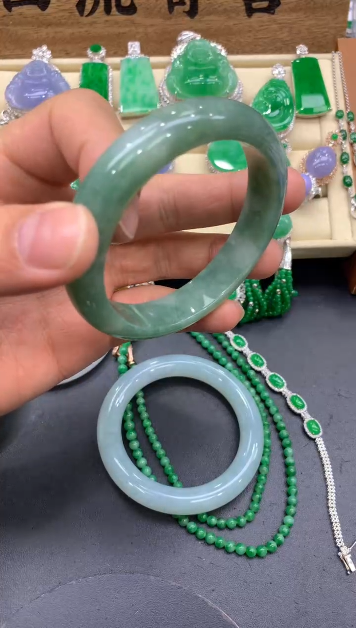 【闪购商品】翡翠手镯未镶嵌375-中国好珍宝