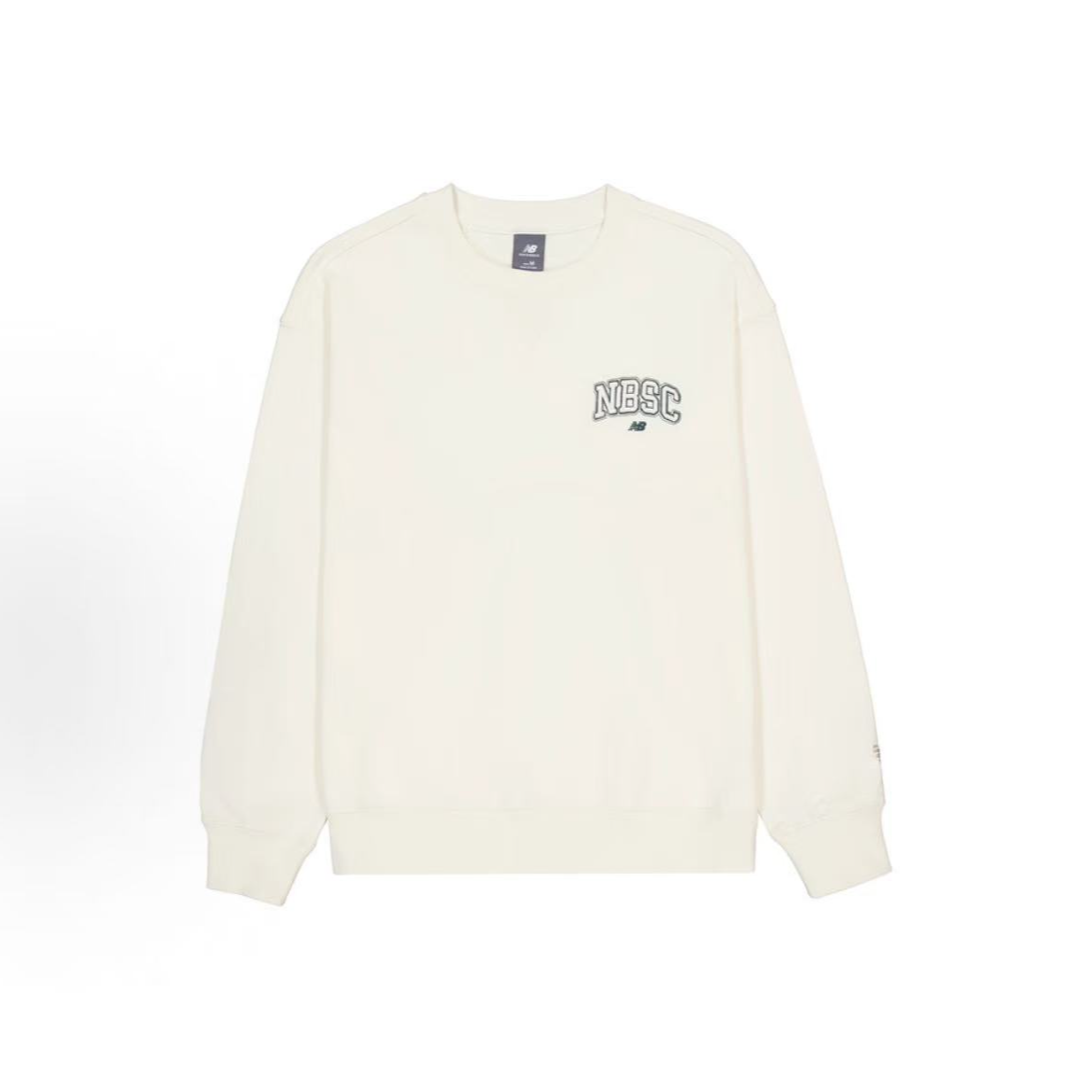 New Balance 圆领字母套头长袖卫衣