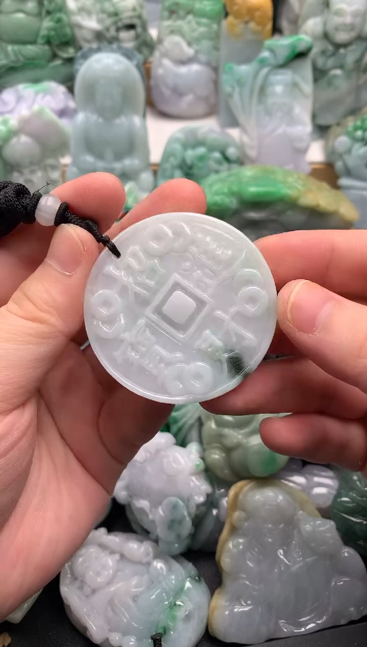 吊坠(不含链)未镶嵌翡翠1