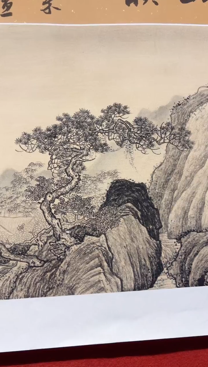 国画秦燕格国画手绘作品Y52