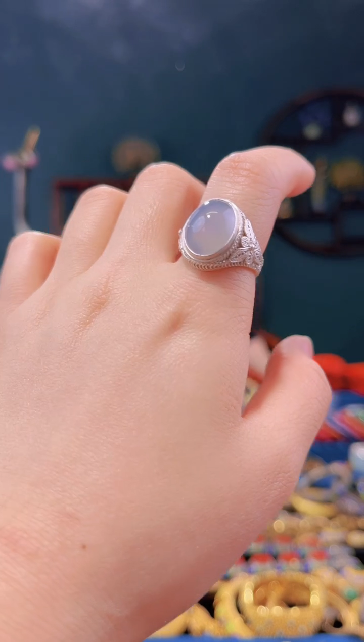 【闪购商品】花丝镶嵌戒指精品