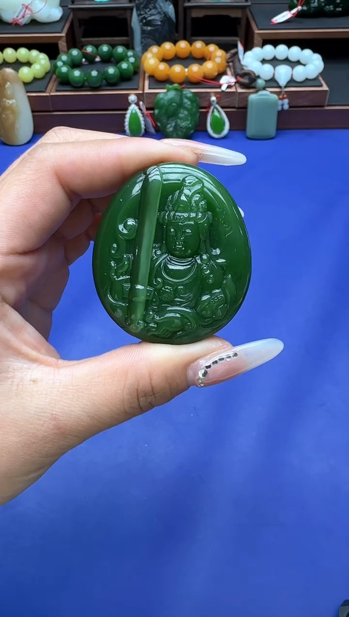 【闪购商品】和田玉挂件未镶嵌1