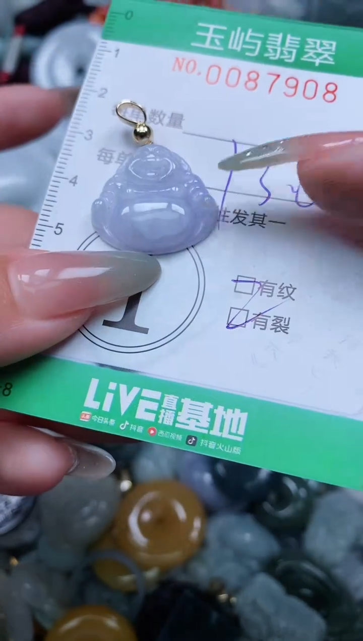 【闪购商品】翡翠颈饰未镶嵌闪购0087908