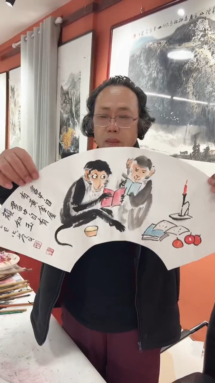 国画李火庆/国画/花鸟