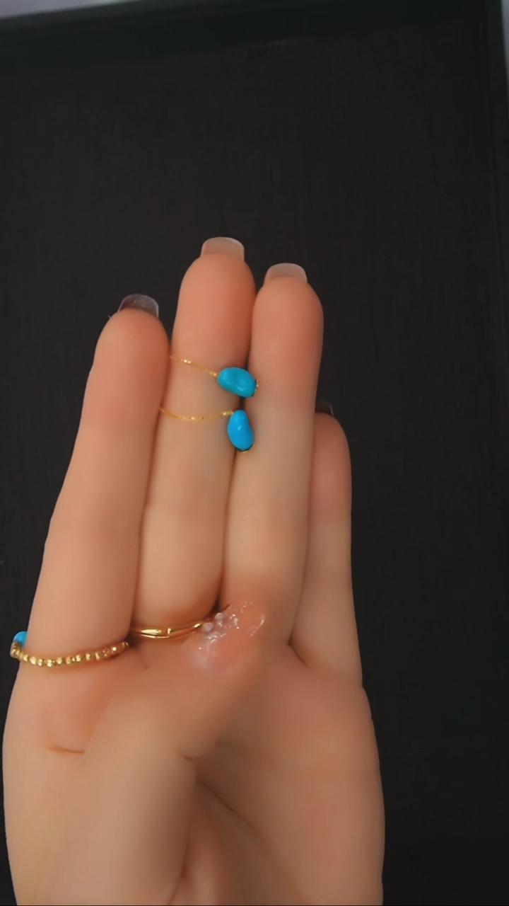 【闪购商品】绿松石耳环银S925镶嵌发货一件