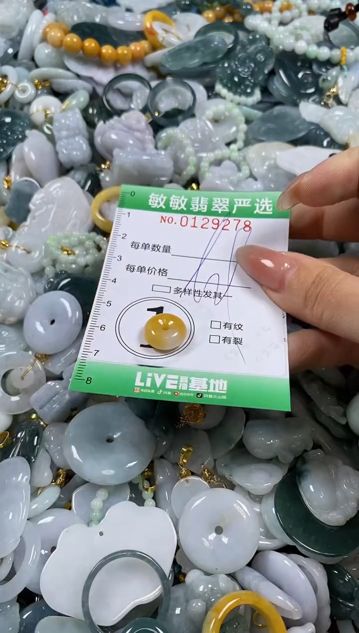 【闪购商品】翡翠颈饰未镶嵌闪购0129278