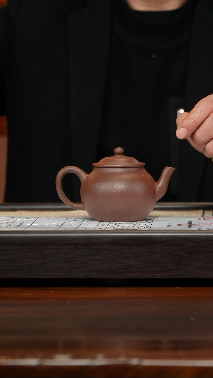 【闪购商品】紫砂茶壶手磨古莲子