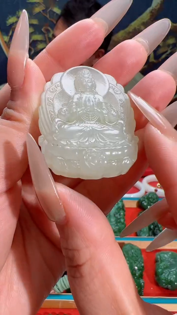 【闪购商品】和田玉吊坠未镶嵌1