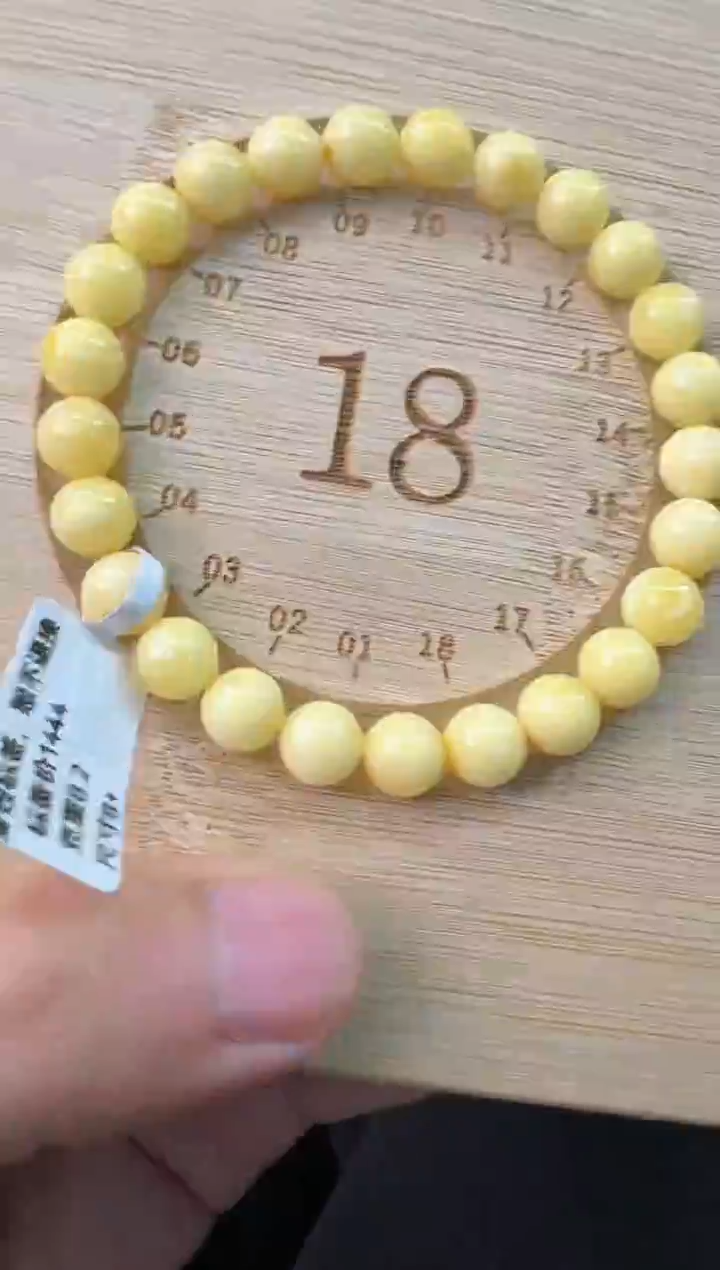 手串蜜蜡未镶嵌蜜蜡手串