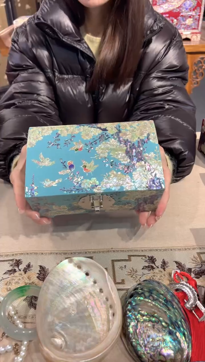 【闪购商品】鱼锁满贝底·弘贝雅螺钿漆器文化馆