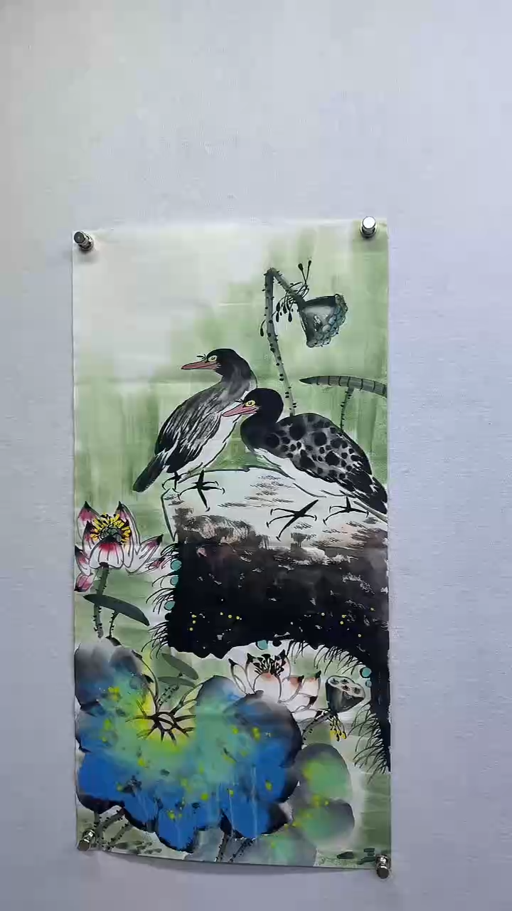 国画国画作品纯手绘9