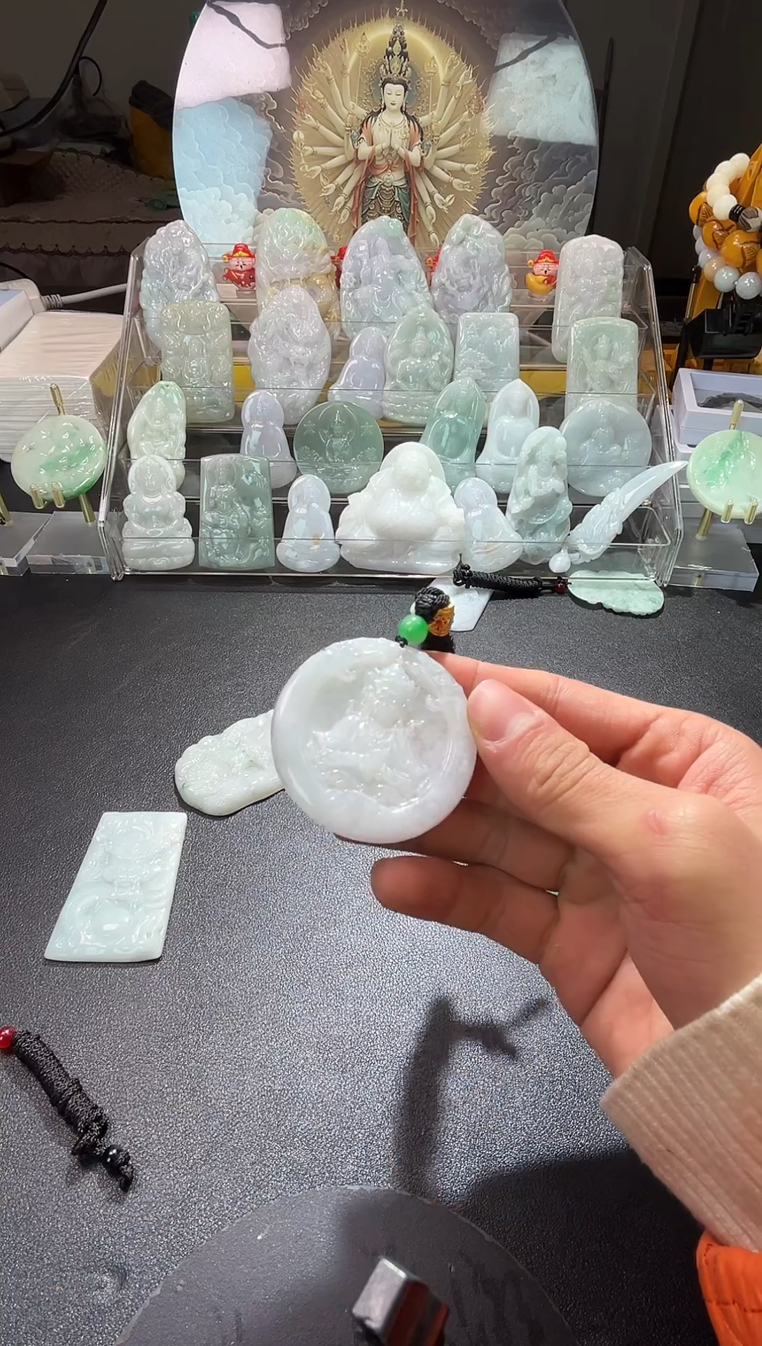 颈饰未镶嵌翡翠不**我1