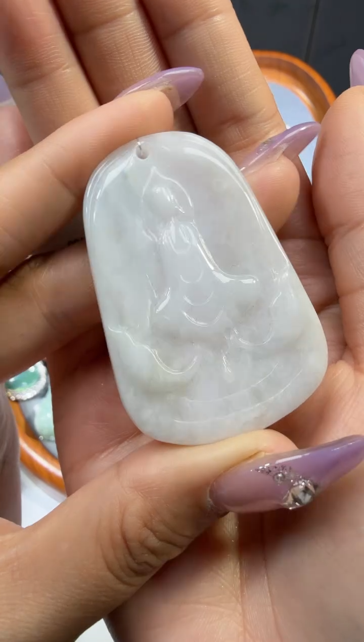 翡翠未镶嵌颈饰295.。。。