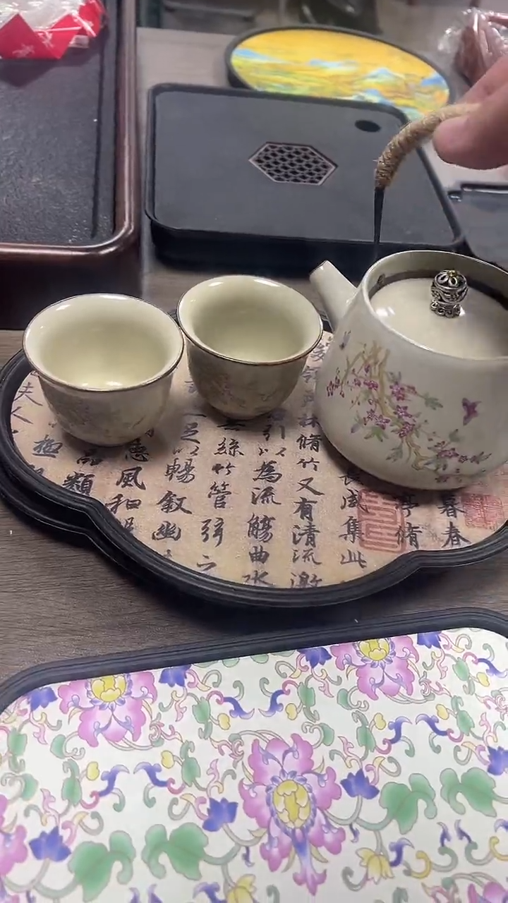 摆件青韵瓷华清货专属链接