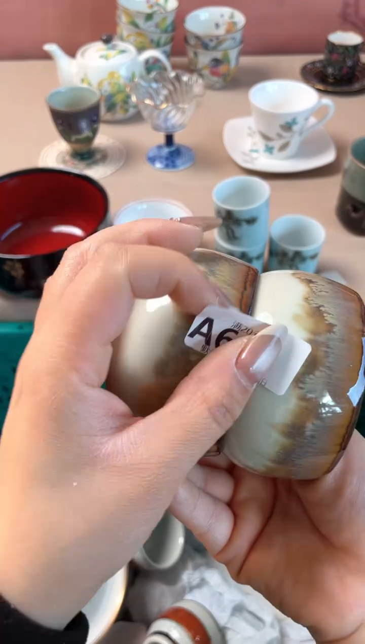 瓷片小*子瓷器瓷器A685