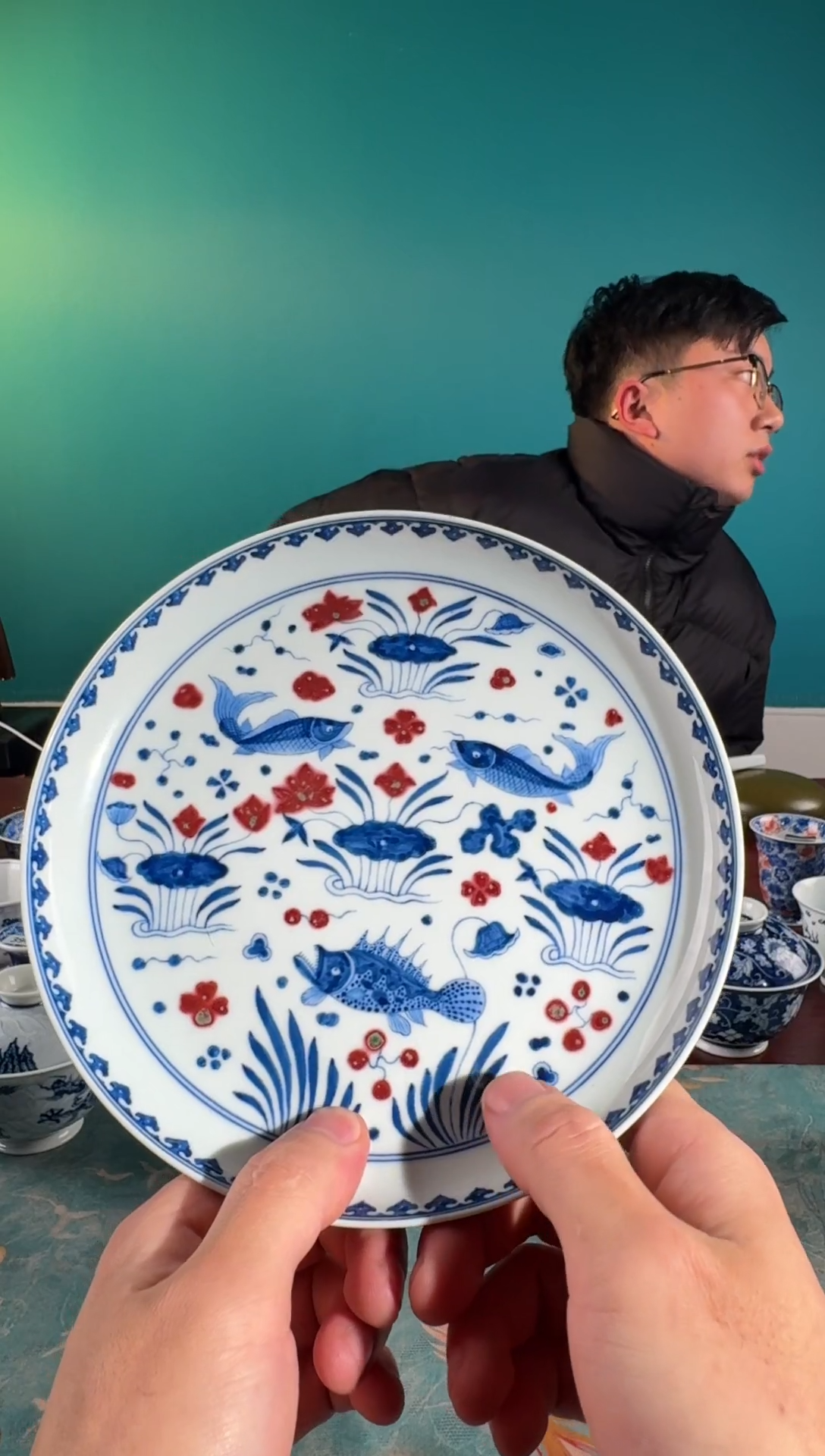 毛*嗲不二说瓷纯手绘杯