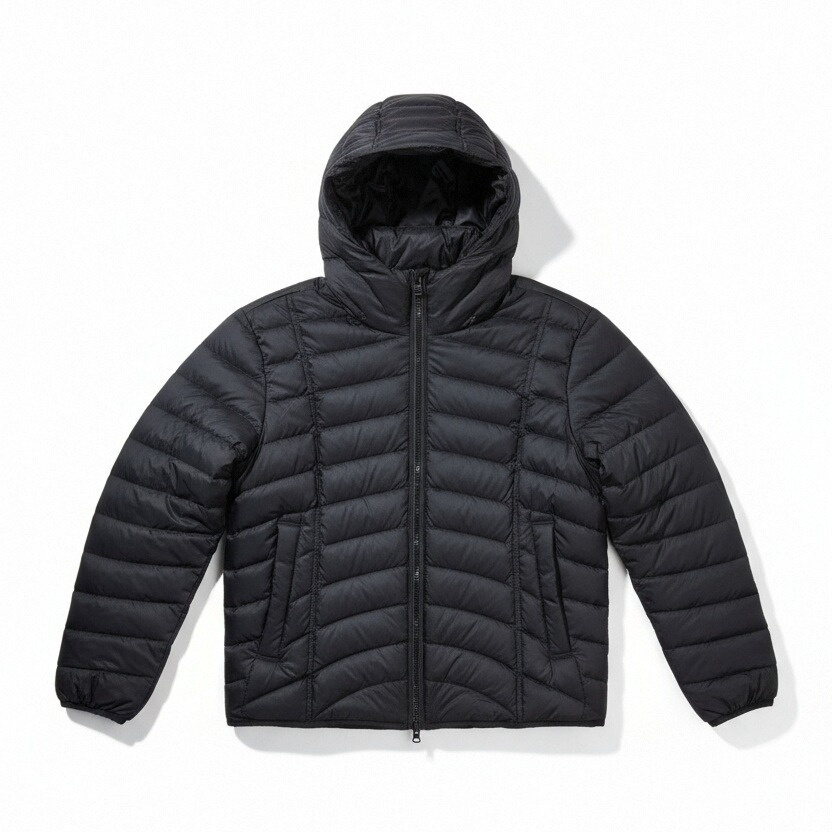 冬季排骨羽绒服90白鸭绒防钻绒高蓬松轻盈显瘦外套户外叠穿【专属】