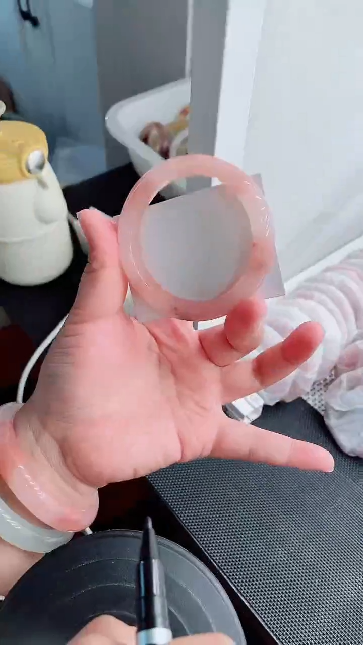 未镶嵌手镯石英质玉73-56-57