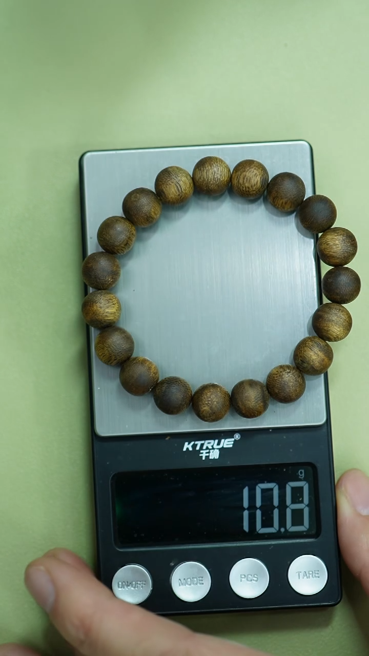【闪购商品】沉香手串11mm圆珠单圈沉香沉香手串高结油