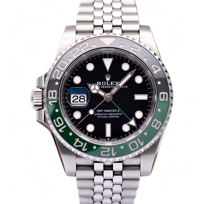 99新 Rolex/劳力士 格林尼治系列126720雪碧圈40mm自动机械男表